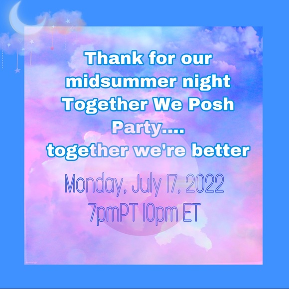 Other - CoHosting Together we posh Monday July 17, 2022